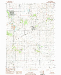 Buda 1983 topographic map thumbnail