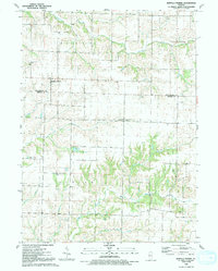 Buffalo Prairie 1991 topographic map thumbnail