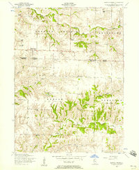 Buffalo Prairie 1953 topographic map thumbnail