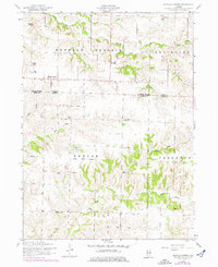 Buffalo Prairie 1953 topographic map thumbnail