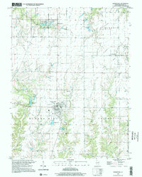 Bunker Hill 1998 topographic map thumbnail