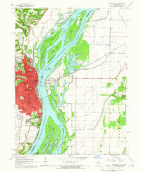 Burlington topographic map thumbnail