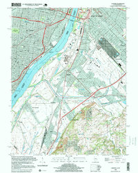 Cahokia 1998 topographic map thumbnail