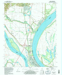 Cairo 1993 topographic map thumbnail