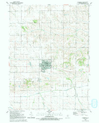 Cambridge 1991 topographic map thumbnail