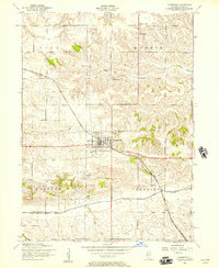 Cambridge 1953 topographic map thumbnail