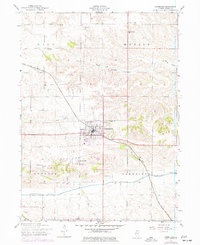 Cambridge 1953 topographic map thumbnail