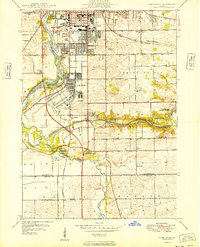 Camp Grant topographic map thumbnail
