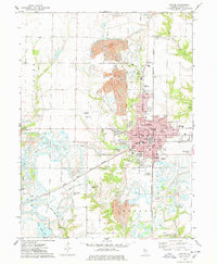 Canton 1974 topographic map preview