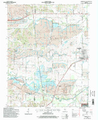 Carrier Mills 1996 topographic map thumbnail