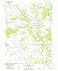Carthage East 1974 topographic map thumbnail
