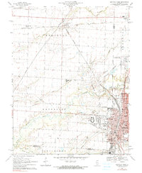 Centralia West 1969 topographic map thumbnail