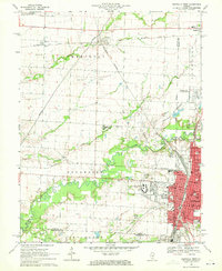 Centralia West 1969 topographic map thumbnail