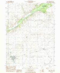 Cerro Gordo 1983 topographic map thumbnail