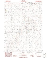 Chatsworth South 1986 topographic map thumbnail