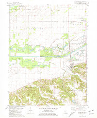 Chandlerville 1981 topographic map thumbnail