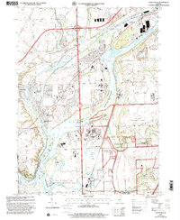 Channahon 1999 topographic map thumbnail