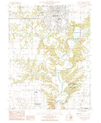 Charleston South 1984 topographic map thumbnail