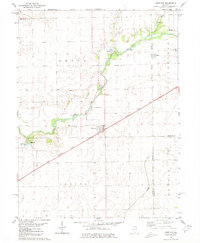 Chestnut 1980 topographic map thumbnail