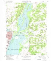 Chillicothe 1972 topographic map thumbnail