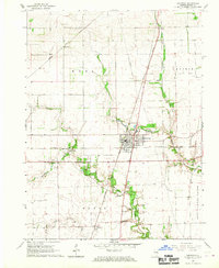Chrisman 1966 topographic map preview