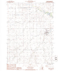 Cissna Park 1986 topographic map thumbnail
