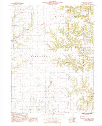 Clark Center 1984 topographic map thumbnail