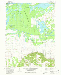 Clear Lake 1981 topographic map thumbnail