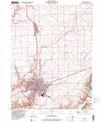 Clinton 1999 topographic map thumbnail