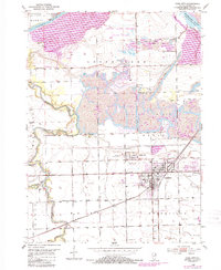 Coal City 1953 topographic map thumbnail