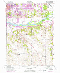 Coal Valley 1953 topographic map thumbnail