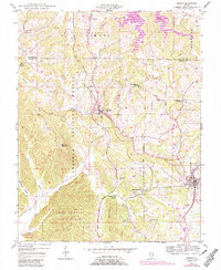 Cobden 1947 topographic map preview