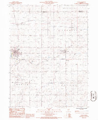 Colfax 1986 topographic map thumbnail