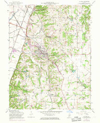 Columbia 1955 topographic map thumbnail