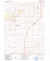 Compton 1993 topographic map thumbnail