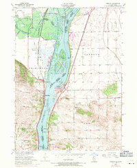 Cordova 1953 topographic map thumbnail