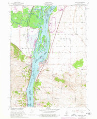 Cordova 1953 topographic map thumbnail