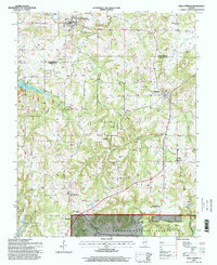 Creal Springs 1996 topographic map thumbnail