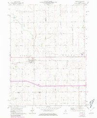 Creston 1971 topographic map thumbnail