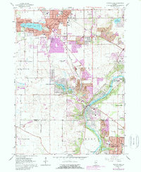 Crystal Lake 1962 topographic map thumbnail