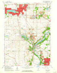 Crystal Lake 1962 topographic map thumbnail