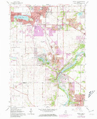Crystal Lake 1962 topographic map thumbnail