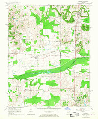 Cypress 1966 topographic map thumbnail