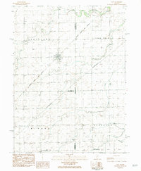 Dana 1983 topographic map thumbnail
