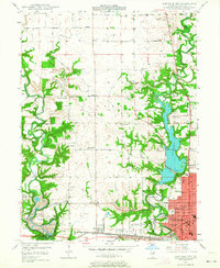 Danville NW 1948 topographic map thumbnail