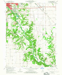 Danville SE 1966 topographic map thumbnail