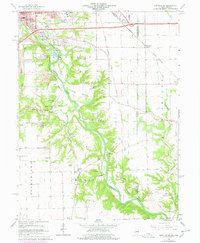 Danville SE 1966 topographic map thumbnail