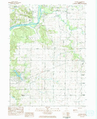 Daysville 1983 topographic map thumbnail
