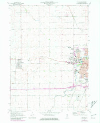 De Kalb 1971 topographic map thumbnail