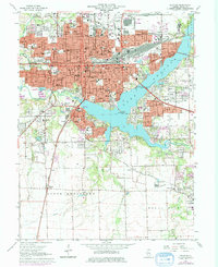 Decatur 1967 topographic map thumbnail